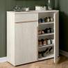 Mueble Zapatero 12 Pares Nórdico/Roble 